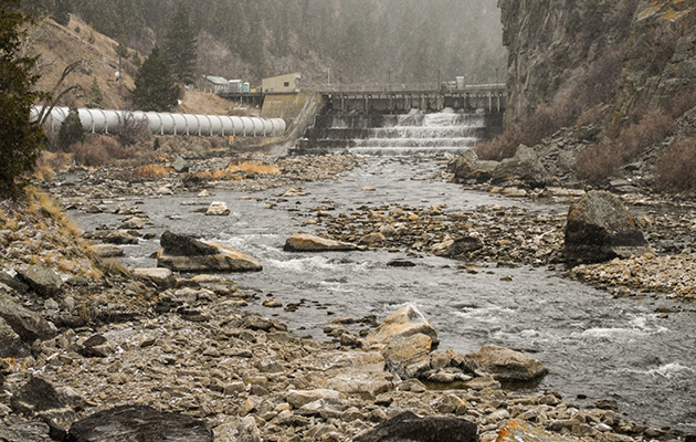 Madison Dam scenic